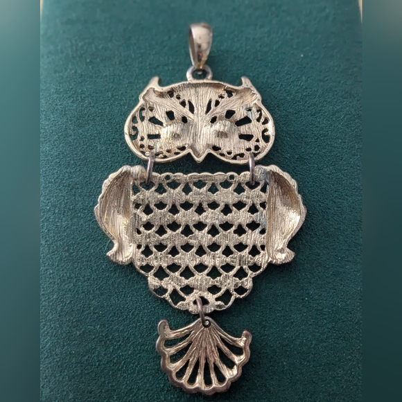 Beautiful Boho Vintage Set of Owl Pendants - Picture 4 of 8